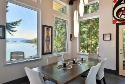 Breakfast Nook Photo of 13223 Pool Road, Garden Bay, BC