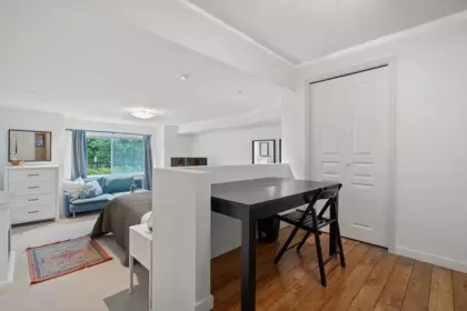 Aerial View of 116 Parkside Drive, Port Moody, BC