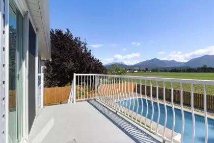 Aerial View of 45170 Bluejay Avenue, Chilliwack, BC