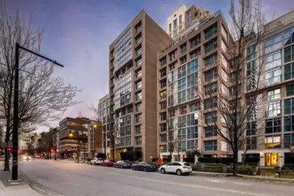 Aerial View of 806 1318 Homer Street, Vancouver, BC