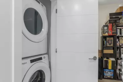 Laundry Room Photo of 113 6960 Nicholson Road, Delta, BC