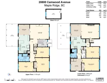 Playground / Recreational Area Near 20800 Camwood Avenue, Maple Ridge, BC