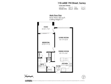 110 6430 194 Street, Surrey, BC, Surrey — Apartment/Condo for sale
