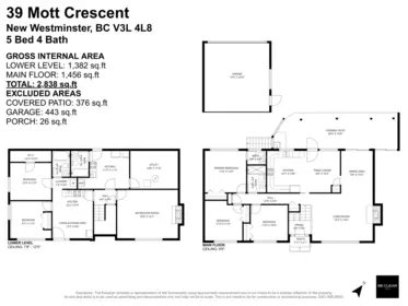 39 Mott Crescent, New Westminster, BC, New Westminster — Single Family Residence for sale