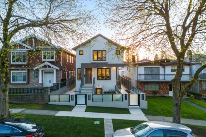 Exterior Rear Photo of 1 5459 Rhodes Street, Vancouver, BC