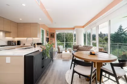 Kitchen Island Photo of 707 305 Morrissey Road, Port Moody, BC