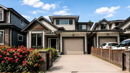 7553 Newcombe Street, Burnaby, BC, Burnaby — Half Duplex for sale