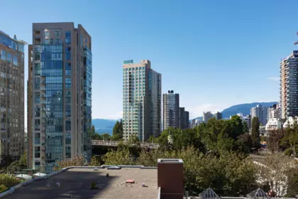 Outdoor Patio Photo of 805 1455 Howe Street, Vancouver, BC
