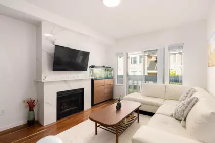 Living Room Photo of 24 6700 Rumble Street, Burnaby, BC