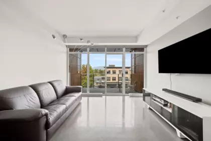 Living Room Photo of 413 256 E 2nd Avenue, Vancouver, BC