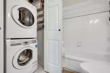Laundry Room Photo of D302 4845 53 Street, Delta, BC