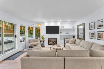 Family Room Photo of 102 320 W 2nd Street, North Vancouver, BC