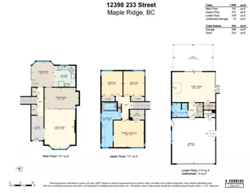 Aerial View of 12398 233 Street, Maple Ridge, BC