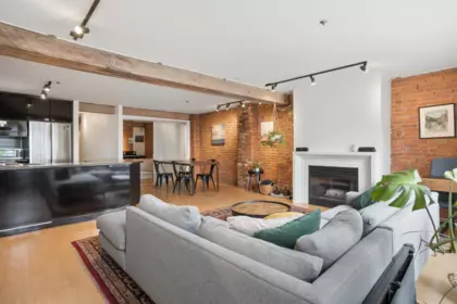 Kitchen Island Photo of 305 1066 Hamilton Street, Vancouver, BC