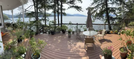 Dining Area Photo of 890 The Grove Road, Gambier Island, BC