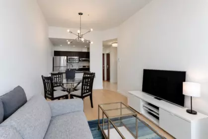Dining Area Photo of 807 1010 Howe Street, Vancouver, BC