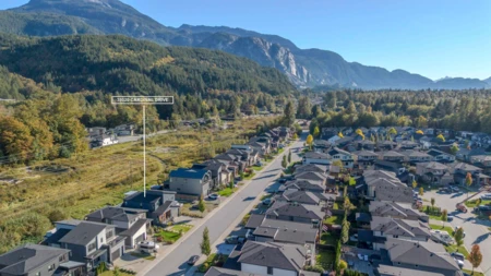 Aerial View of 39320 Cardinal Drive, Squamish, BC