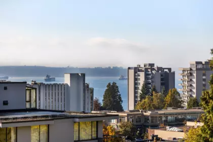 Exterior Rear Photo of 703 1737 Duchess Avenue, West Vancouver, BC