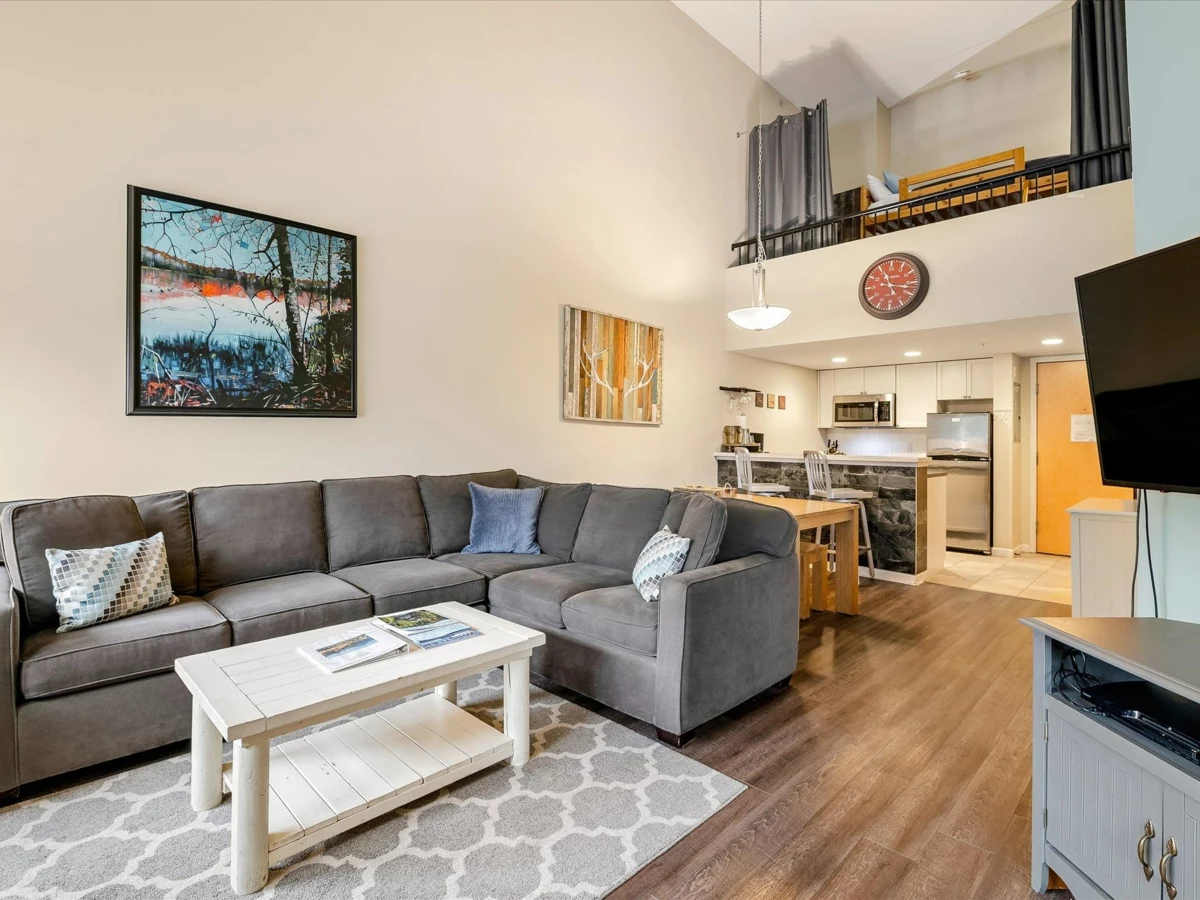 Family Room Photo of 323 4338 Main Street, Whistler, BC