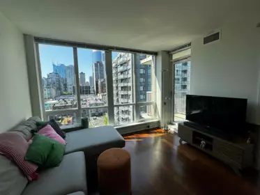 Dining Area Photo of 1705 1055 Richards Street, Vancouver, BC