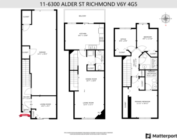 11 6300 Alder Street, Richmond, BC, Richmond — Townhouse for sale