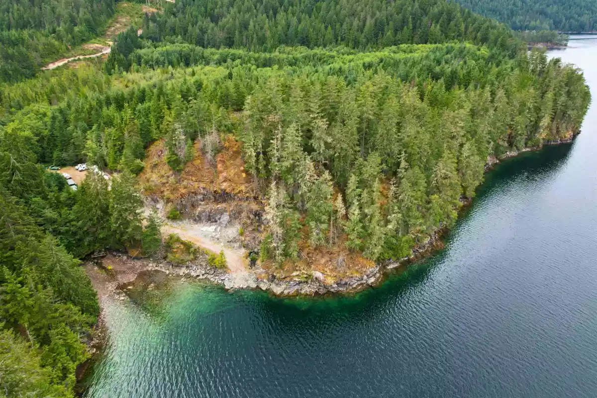 Exterior Rear Photo of DL 2732 Vanguard Bay, Nelson Island, BC
