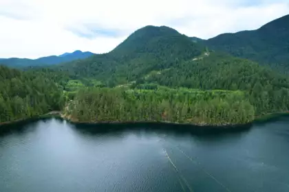 Front exterior of DL 2732 Vanguard Bay, Nelson Island, BC