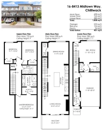 Garage Interior Photo of 16 8413 Midtown Way, Chilliwack, BC