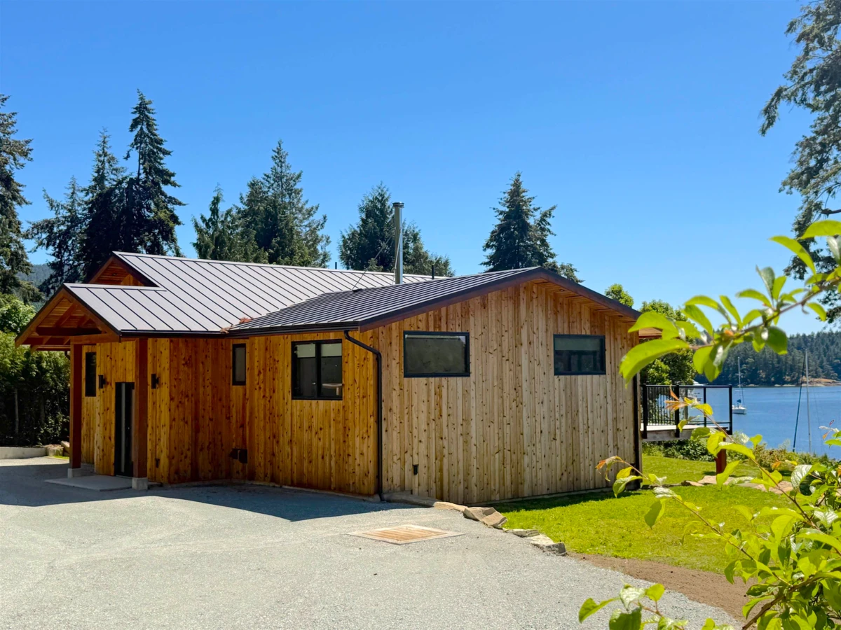 Exterior Rear Photo of 479 Montague Park Road, Galiano Island, BC