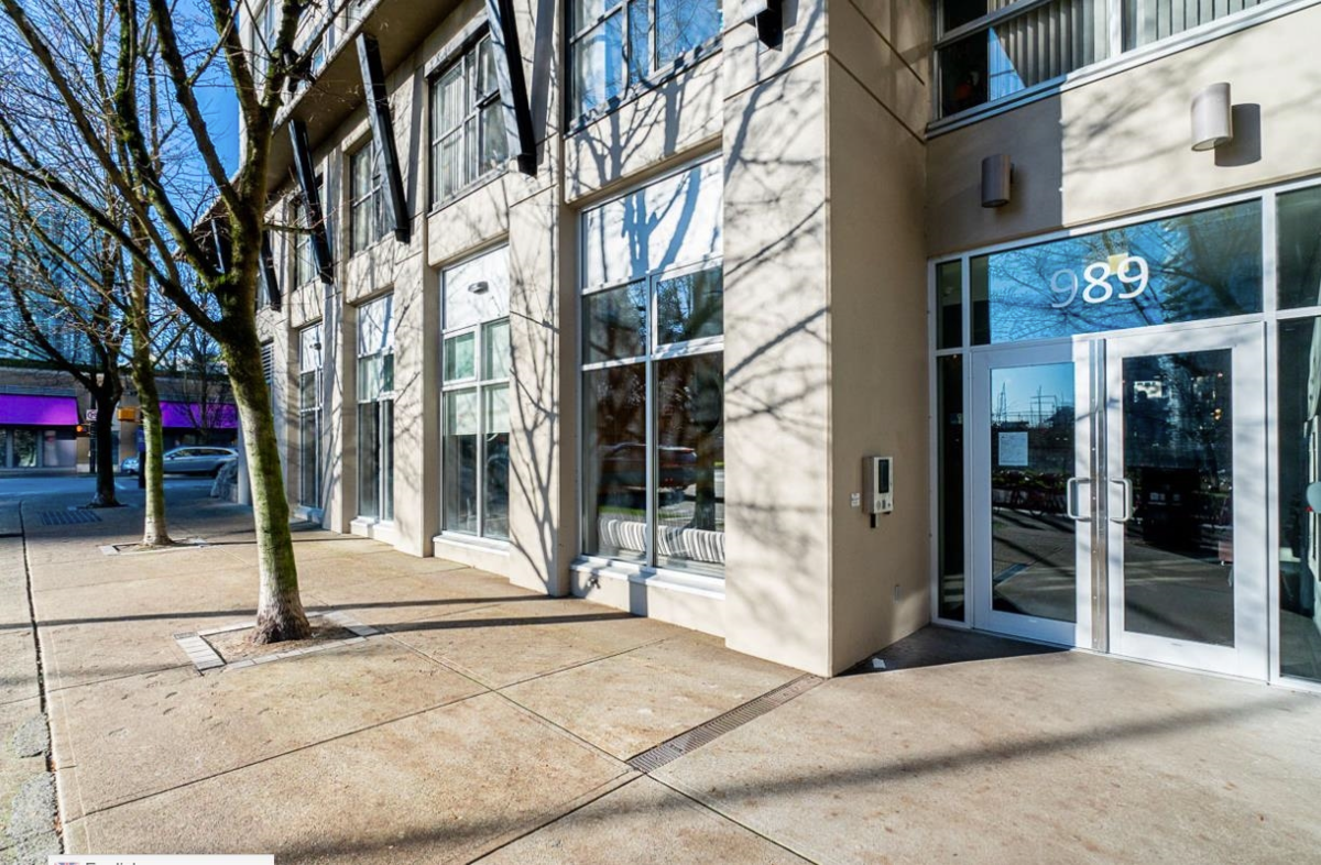 Exterior Rear Photo of 506 989 Beatty Street, Vancouver, BC