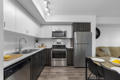 Kitchen Island Photo of 203 725 Academy Way, No City Value, BC