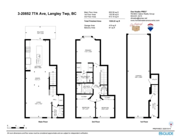3 20852 77a Avenue, Langley, BC, Langley — Townhouse for sale