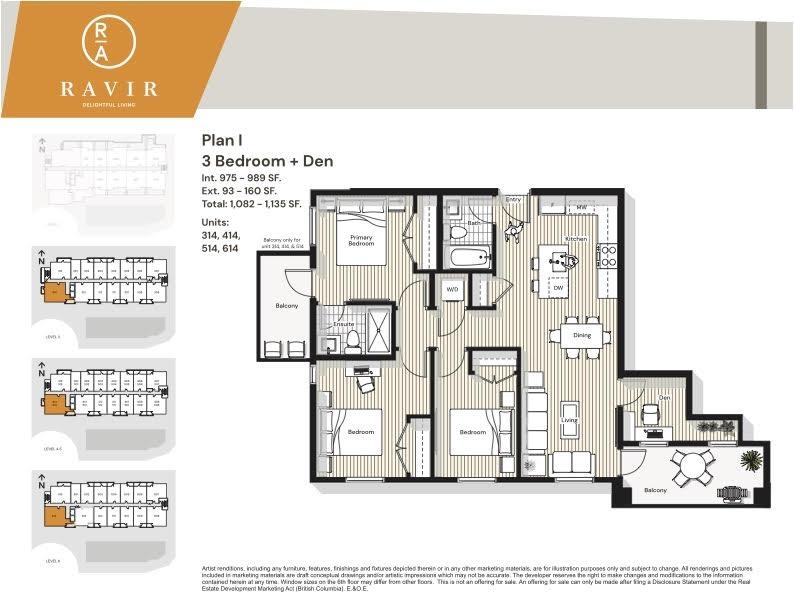 Exterior Rear Photo of 314 1051 James Avenue, Coquitlam, BC