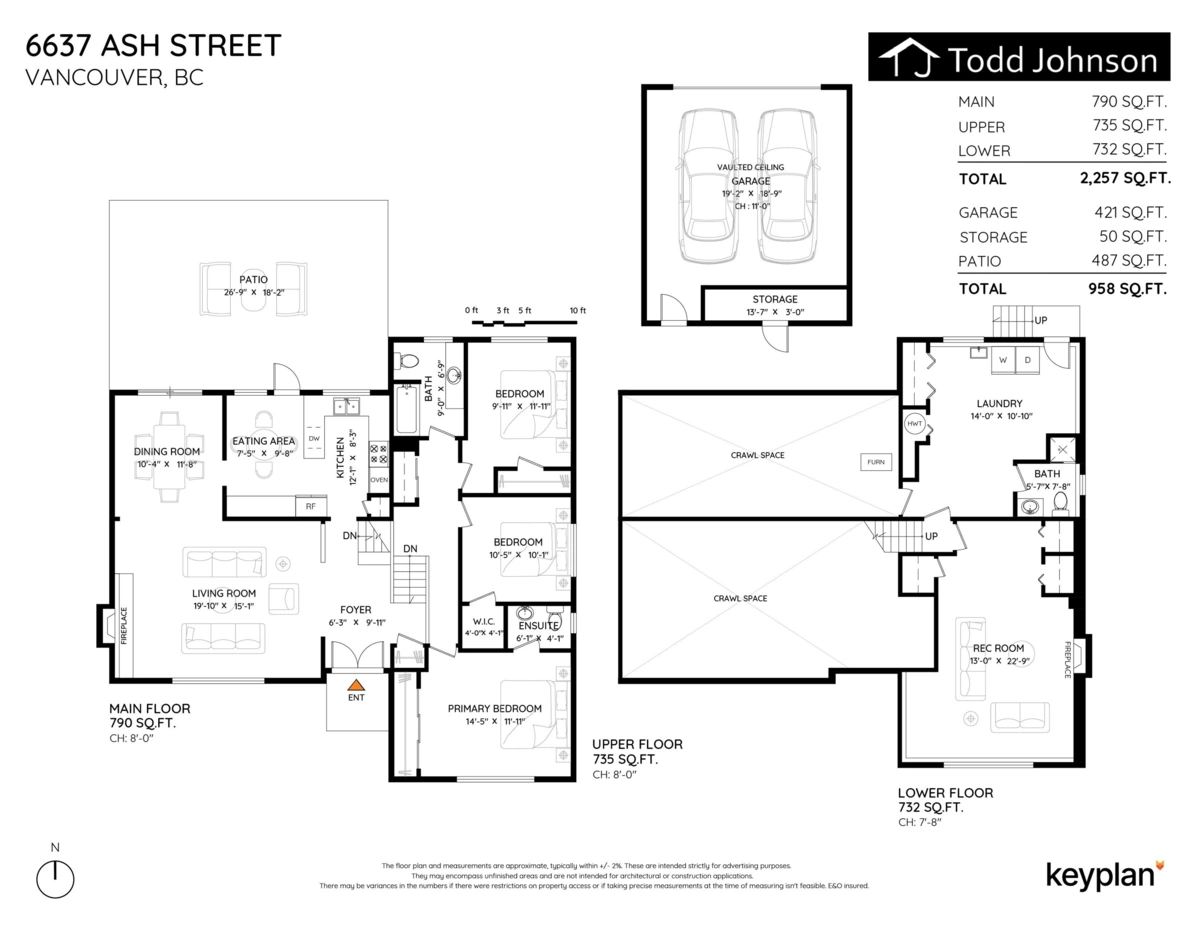 Outdoor Kitchen Photo of 6637 Ash Street, Vancouver, BC
