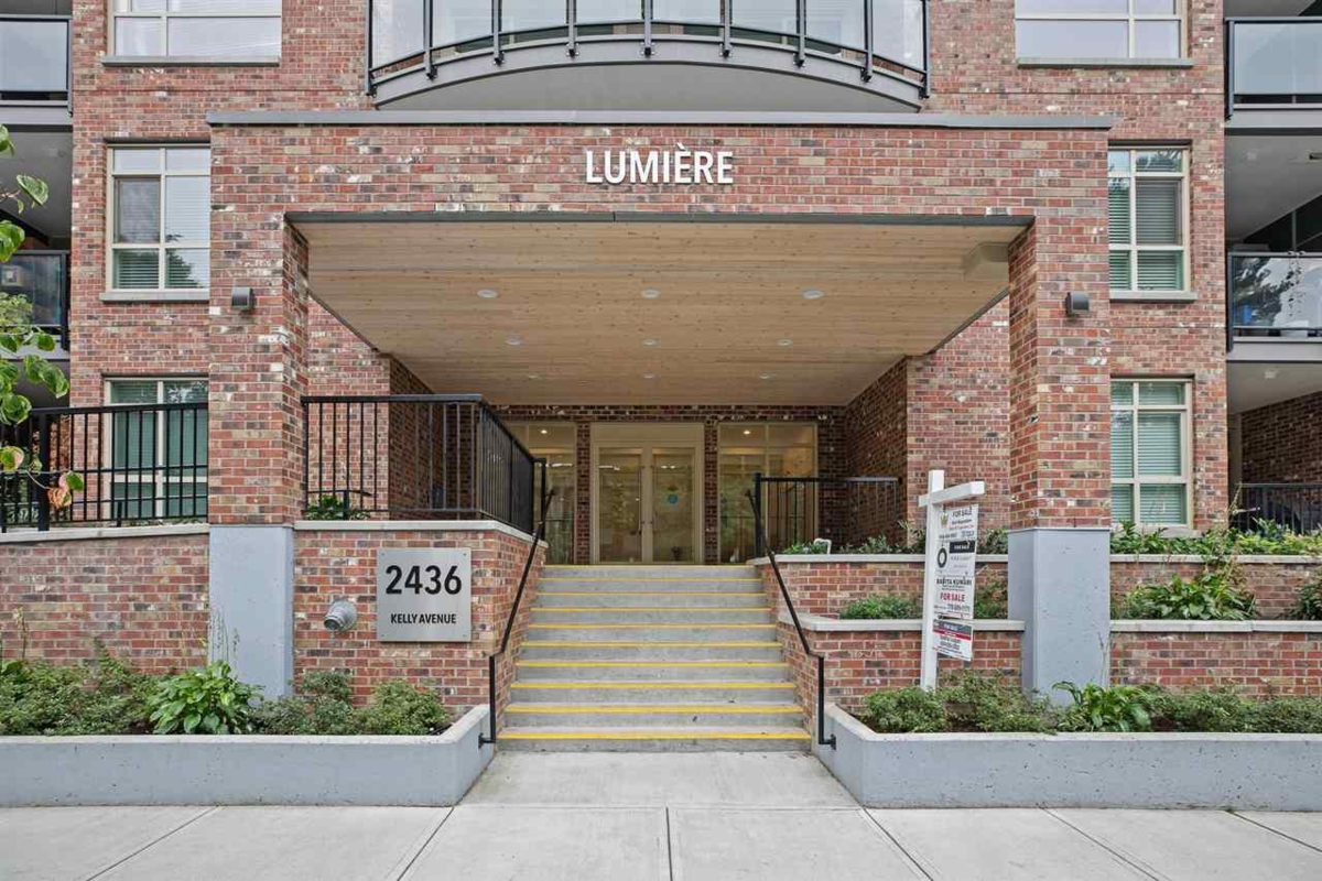 Exterior Rear Photo of 103 2436 Kelly Avenue, Port Coquitlam, BC