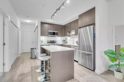 Primary Bedroom Photo of 407 13623 81a Avenue, Surrey, BC