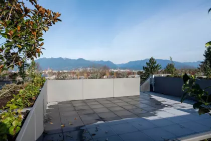 Backyard Photo of PH521 2471 St George Street, Vancouver, BC