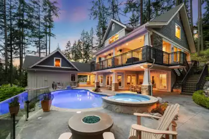 1462 Crystal Creek Drive, Anmore, BC, Anmore — 8 bed single family residence for sale