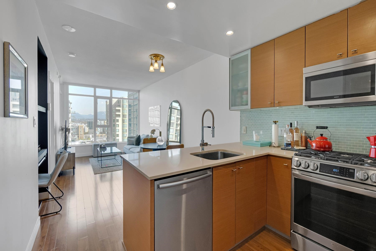 Family Room Photo of 1509 7373 Westminster Highway, Richmond, BC