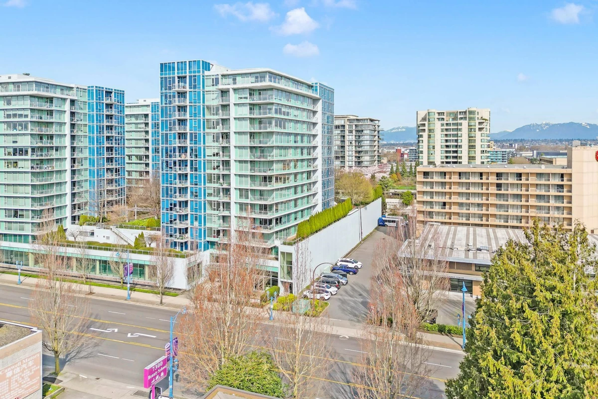 Outdoor Deck Photo of 1509 7373 Westminster Highway, Richmond, BC