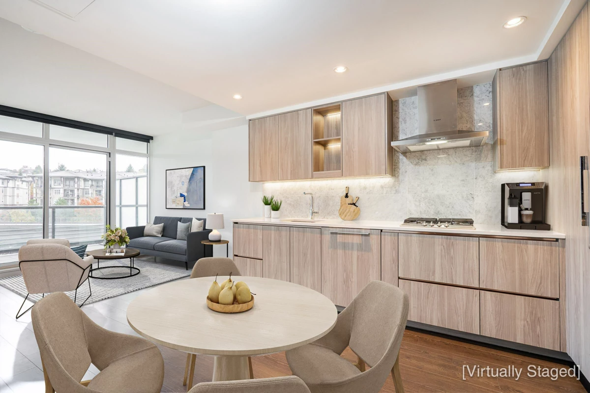 Dining Area Photo of 306 4730 Lougheed Highway, Burnaby, BC