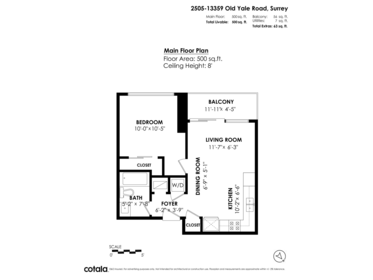 2505 13359 Old Yale Road, Surrey, BC, Surrey — Apartment/Condo for sale