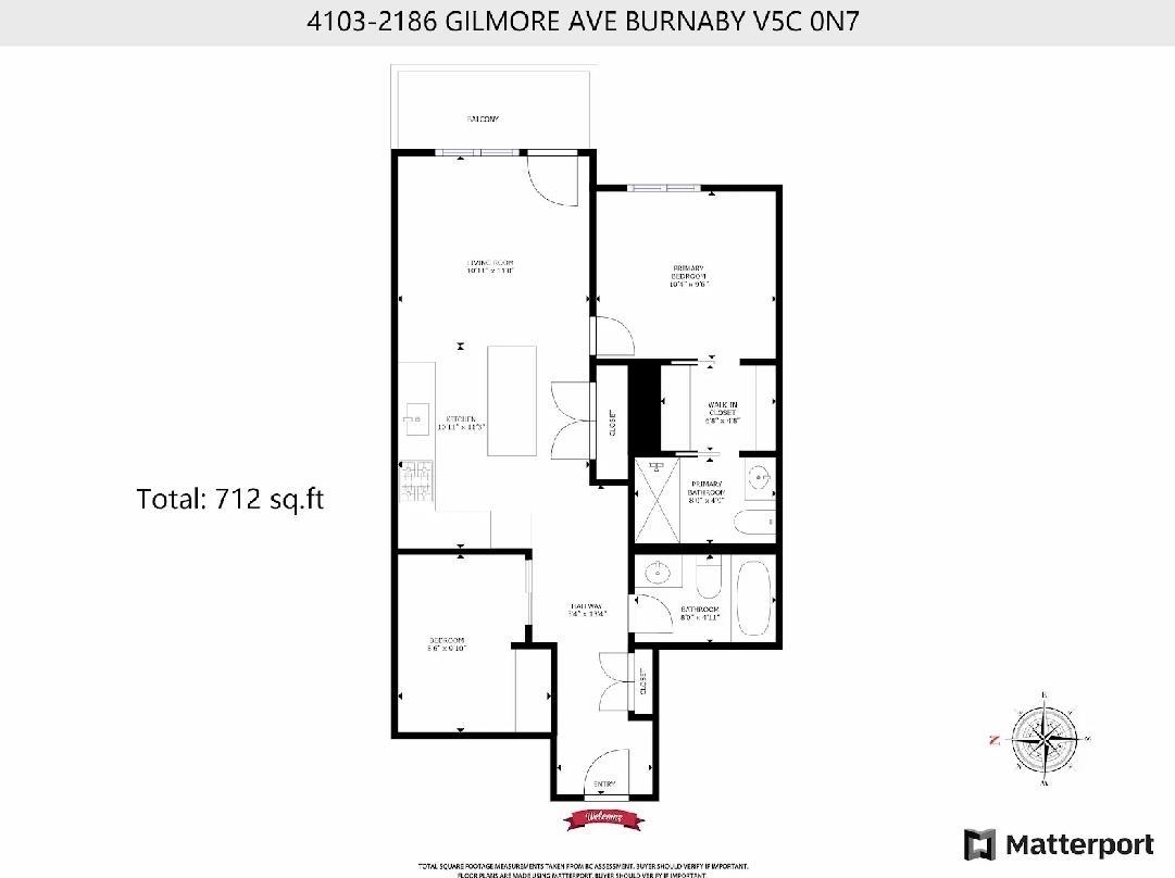 Front Yard Photo of 4103 2186 Gilmore Avenue, Burnaby, BC