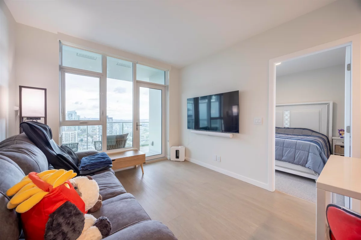 Living Room Photo of 4103 2186 Gilmore Avenue, Burnaby, BC