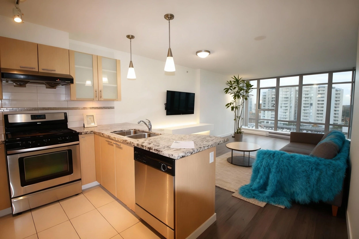 Family Room Photo of 1207 7888 Saba Road, Richmond, BC