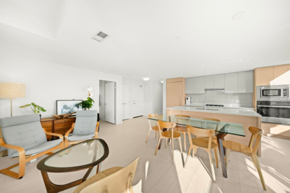 Kitchen Island Photo of 320 3538 Sawmill Crescent, Vancouver, BC