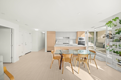 Kitchen Photo of 320 3538 Sawmill Crescent, Vancouver, BC