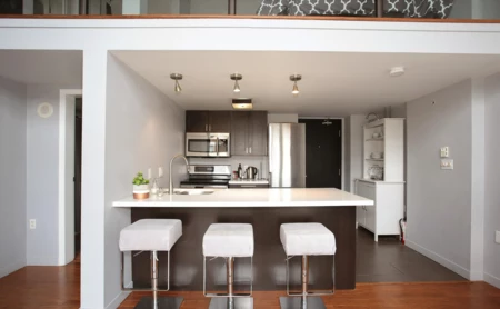 Kitchen Island Photo of 511 22 E Cordova Street, Vancouver, BC