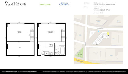 Kitchen Photo of 511 22 E Cordova Street, Vancouver, BC