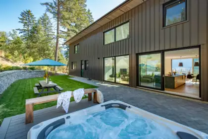 Aerial View of 1704 Sugarloaf Place, Pemberton, BC